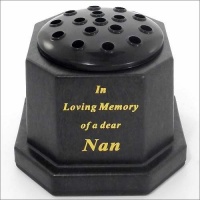 Memorial Grave Vase - Nan